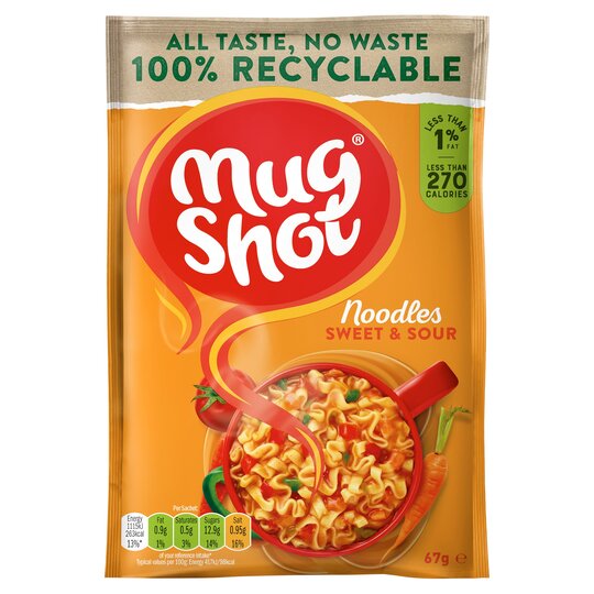 Mugshot Sweet and Sour Pasta - 5021476000832