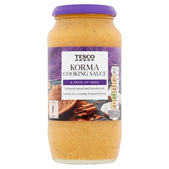 Tesco Korma Cooking Sauce 500G - 5050179080056