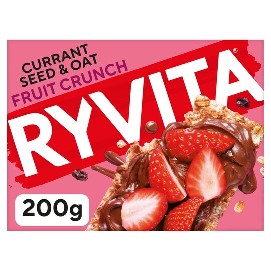 Ryvita Fruit Crunch Crisp Bread 200G - 5050974000556