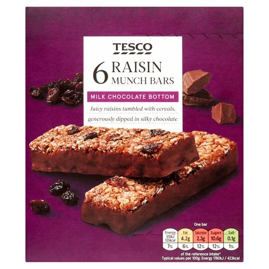 Raisin Munch Bars - 5051790671265