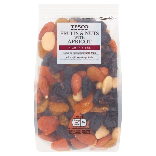 Tesco Wholefoods Fruit And Nut Mix Apricots 300G - 5052109861117