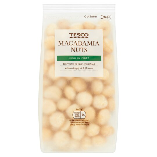 Tesco Wholefoods Macadamia Nuts 250Go - 5052109861131