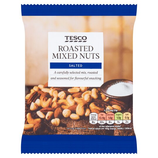 Roasted salted mixed nuts - 5052320565191