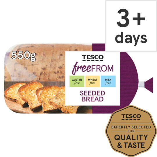 Tesco FreeFrom Seeded Sliced Bread - 5052910640123