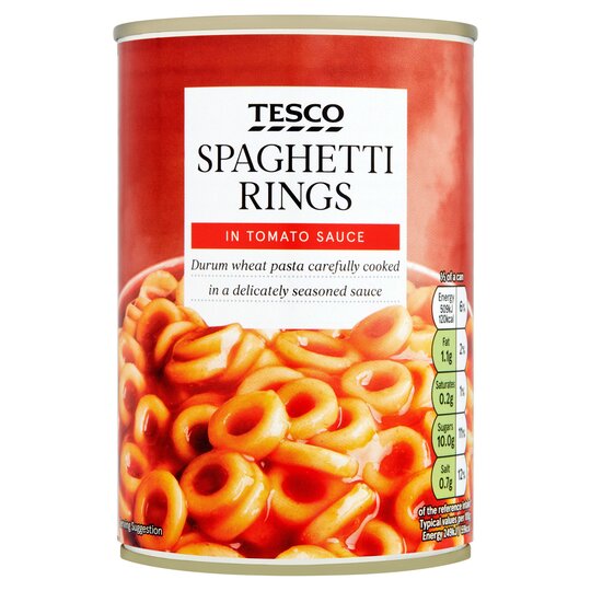Spaghetti Rings in tomato sauce - 5054269551273