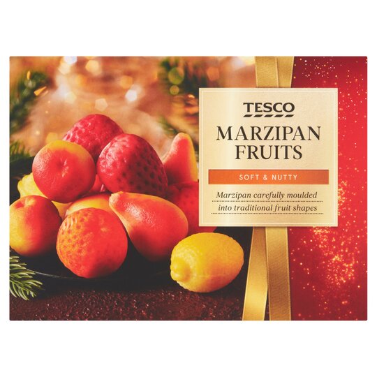 Tesco Christmas Marzipan Fruits - 5054269554205