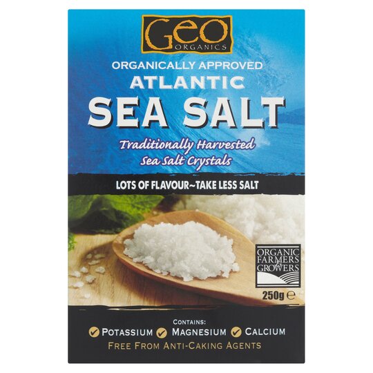 Organics Atlantic Sea Salt - 5060005460167