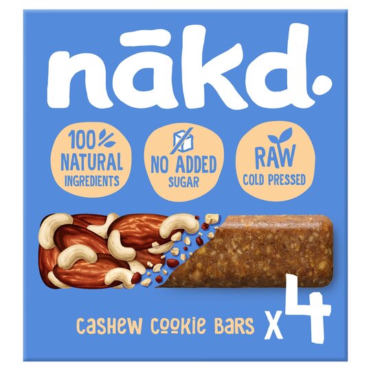 Nakd Cashew Cookie Bars - 5060088701690