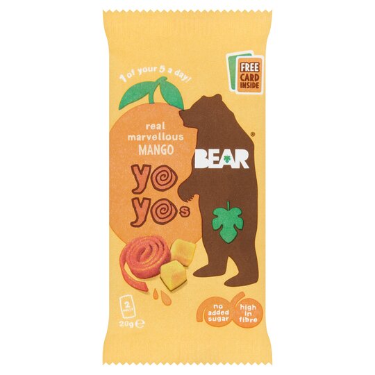 Bear Yo Yo's Mango Snacking Fruit - 5060139431019