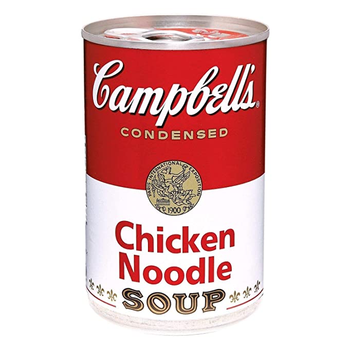  Campbell's, Condensed Chicken Noodle Soup, 10.75oz Can (Pack of 6)  - 051000012517