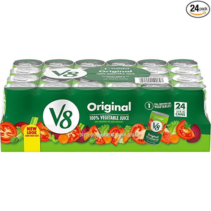 V8, 100% Vegetable Juice, Original, Original - 051000190697