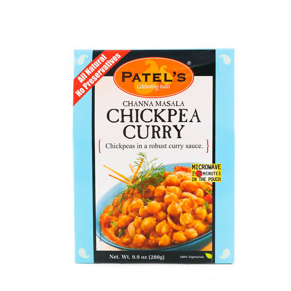 PATEL: Mix Sauce Rice Chickpea Curry, 9.9 oz - 0051179125001