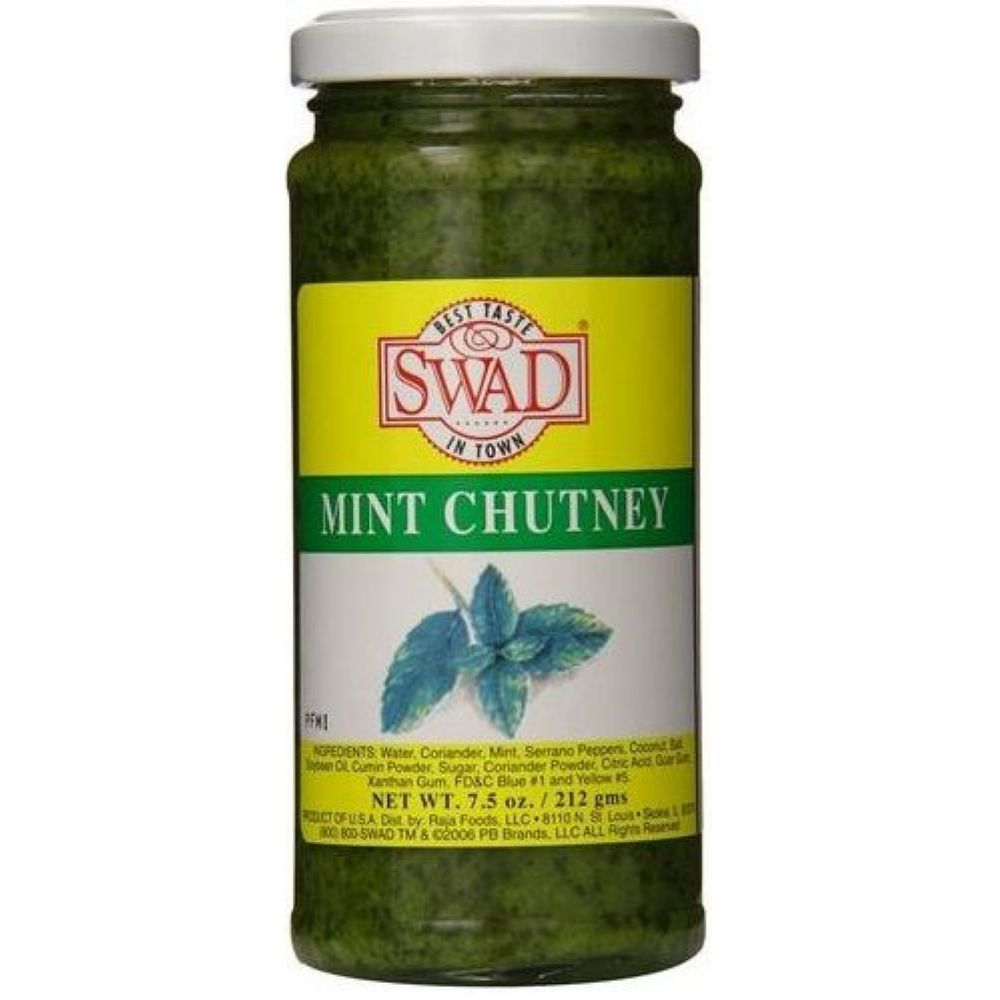 SWAD: Mint Chutney, 7.5 oz - 0051179220201
