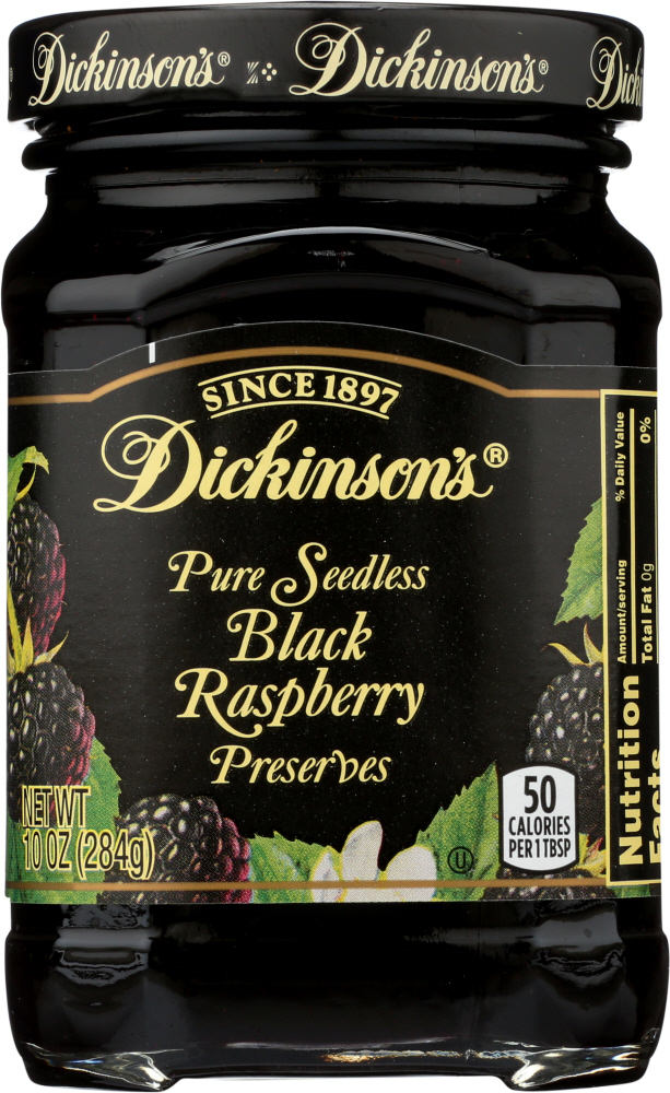 Pure Seedless Black Raspberry Preserves - 051500033555