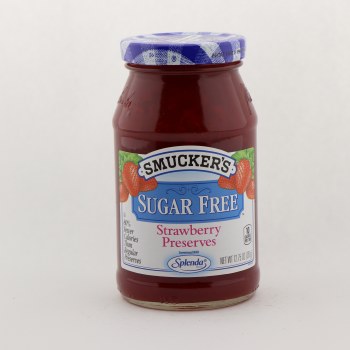 Smucker's Sugar Free Preserves Strawberry - 0051500040423