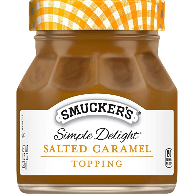 Smucker's Simple Delight Salted Caramel Topping, 11.5 Ounces - 051500108604