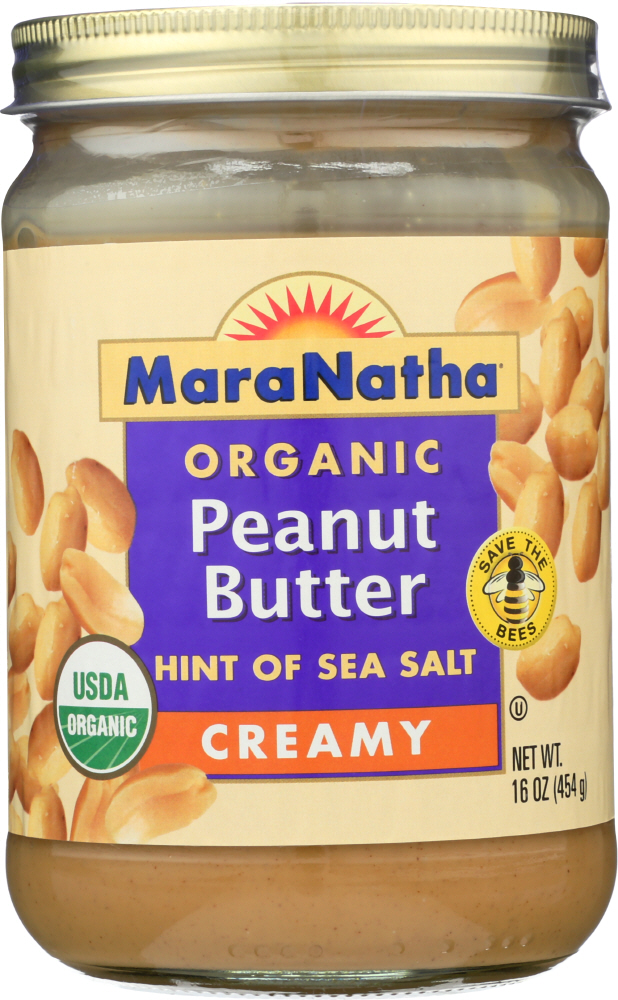 MARANATHA: Organic Peanut Butter Creamy, 16 oz - 0051651092326