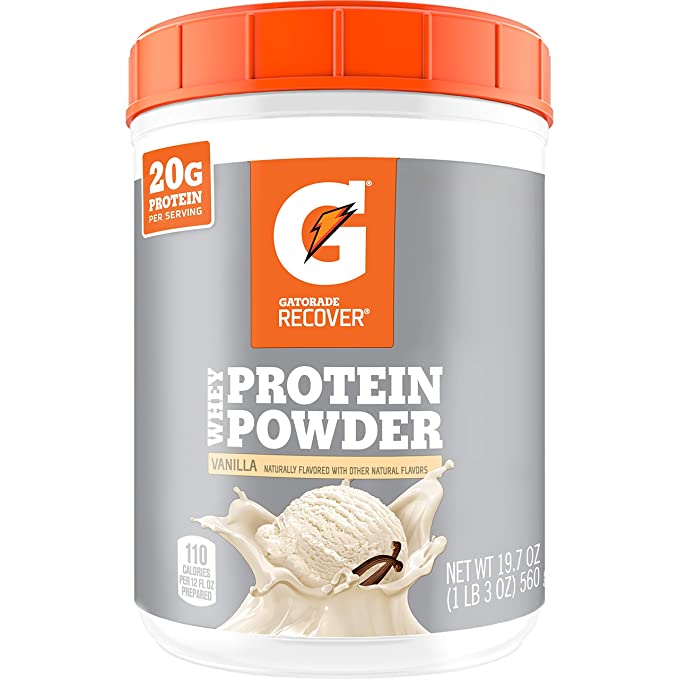 Vanilla Whey Protein Powder, Vanilla - 052000010619