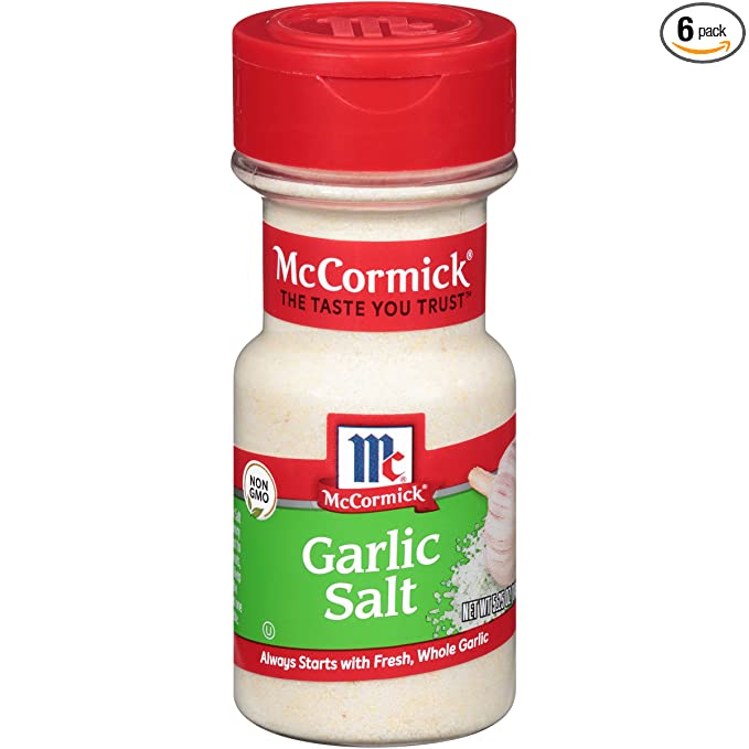  McCormick Garlic Salt, 5.25 oz (Pack of 6)  - 052100005935