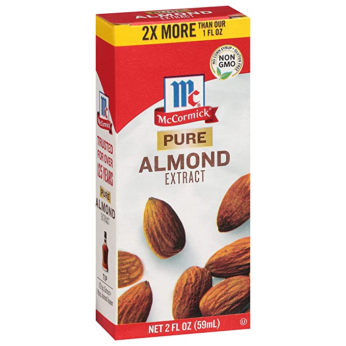  McCormick Pure Almond Extract, 2 fl oz  - 052100037868