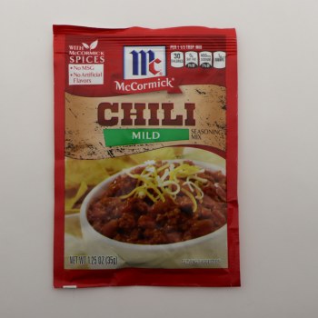 Chili seasoning mix - 0052100155203