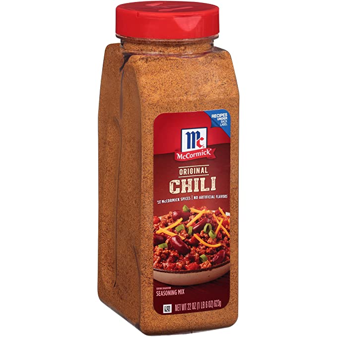 McCormick Original Chili Seasoning Mix, 22 Ounce (Pack of 1) - 052100156286