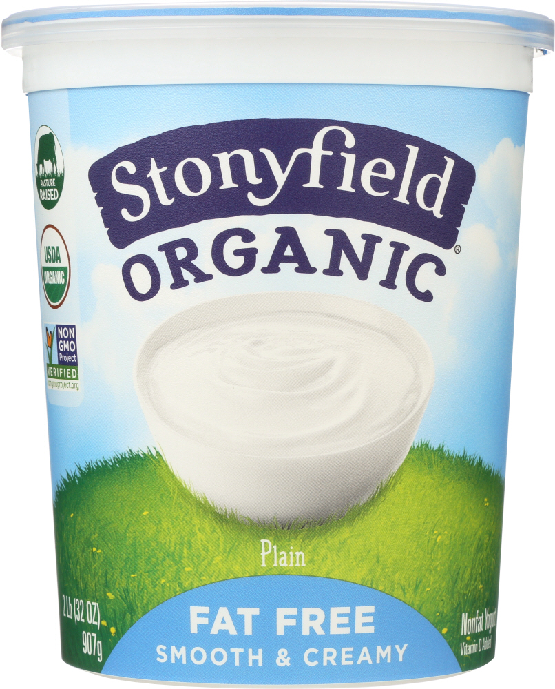 Organic Smooth & Creamy Nonfat Yogurt - 052159000066