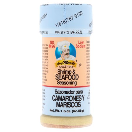 CHEF MERITO: Shrimp Seasoning, 1.5 oz - 0052287016304