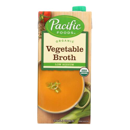 Vegetable Organic Low Sodium Broth, Vegetable - 052603054508
