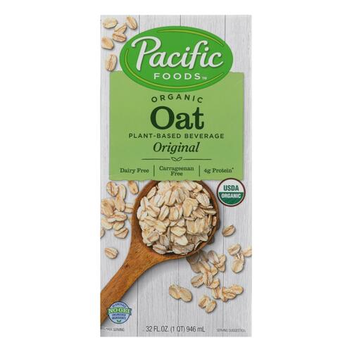 PACIFIC FOODS: Organic Oat Dairy Free Original Beverage, 32 oz - 0052603065702