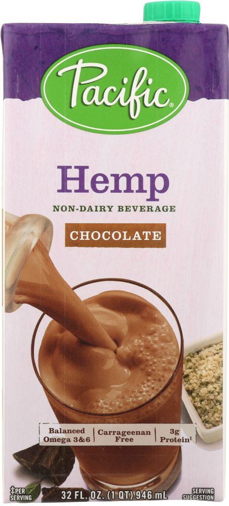 Chocolate Hemp Plant-Based Beverage, Chocolate - 052603066020