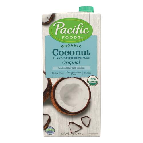 PACIFIC FOODS: Organic Coconut Original Non-Dairy Beverage, 32 oz - 0052603067508