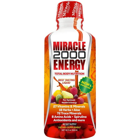 Century Systems - Miracle 2000 Energy Total Body Nutrition - 32 fl. oz. - 053326020009