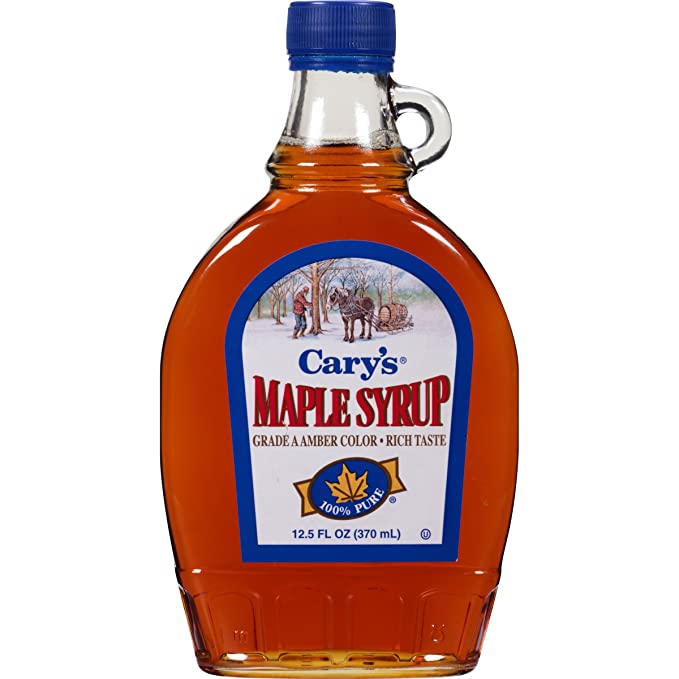 Cary's Pure Maple Syrup, Grade A Amber, 12.5 Ounce - 053900020258