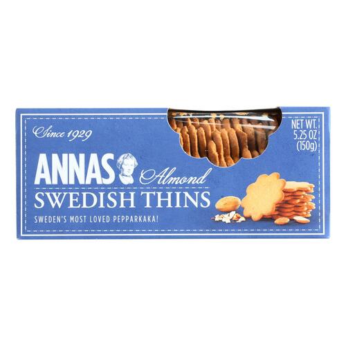 Swedish Thins Almond - 054358016268