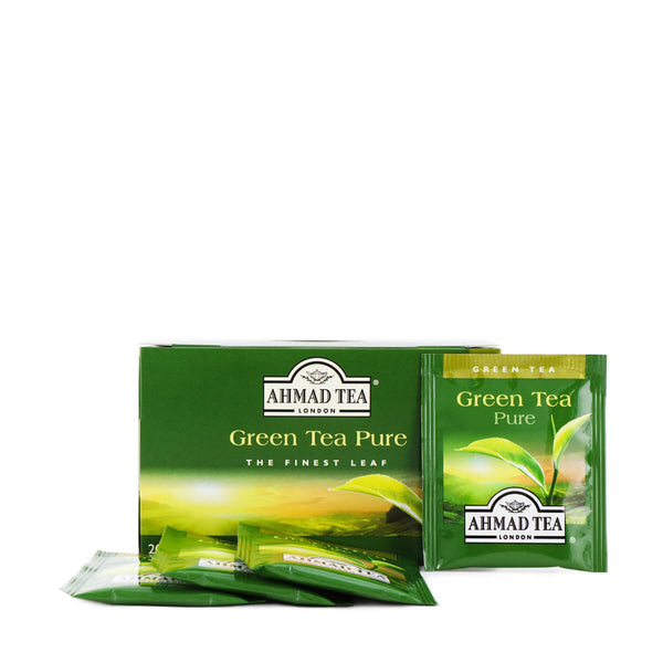 AHMAD TEA GREEN TEA 20 FOIL BAGS - 0054881008945