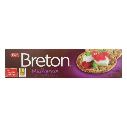 Breton/dare - Multigrain Crackers - Case Of 12 - 8.8 Oz. - 055653630104
