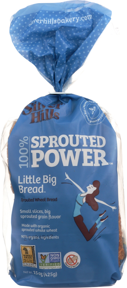 Little Big Sprouted Wheat Bread, Little Big - 055991040863