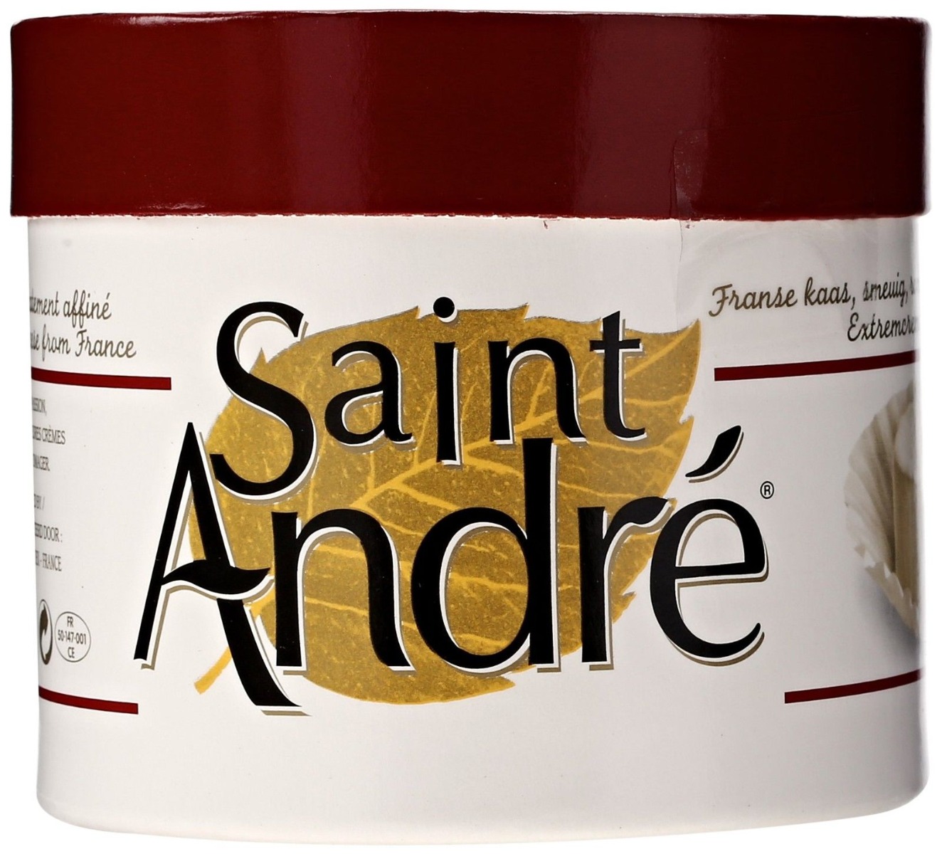 ST ANDRE: Triple Cream Mini Drum Cheese, 7 oz - 0056653160004