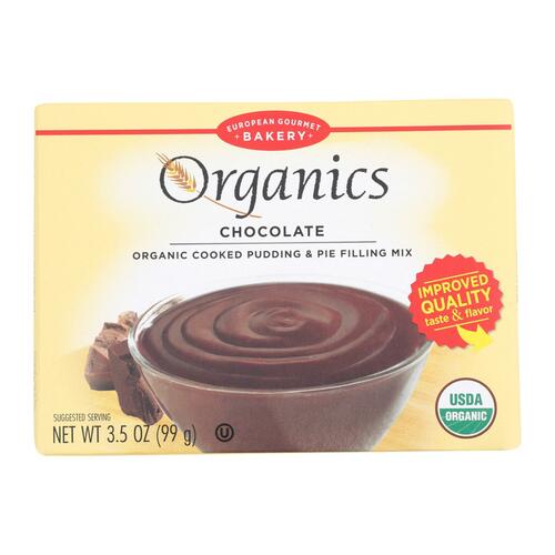EUROPEAN GOURMET BAKERY: Cooked Pudding and Pie Filling Mix Chocolate, 3.5 oz - 0058336176005