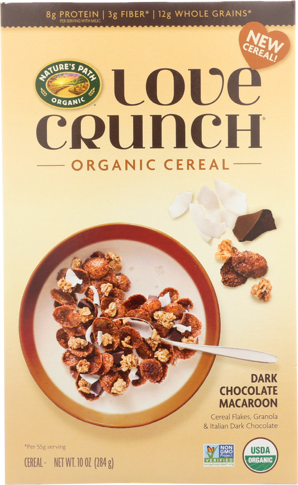 Organic Cereal Flakes, Granola & Italian Dark Chocolate - 058449181026