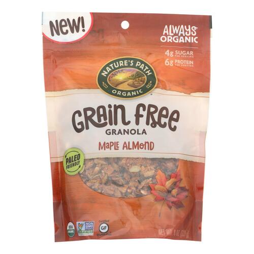 NATURES PATH: Granola Green Free Maple Almond, 8 oz - 0058449192046