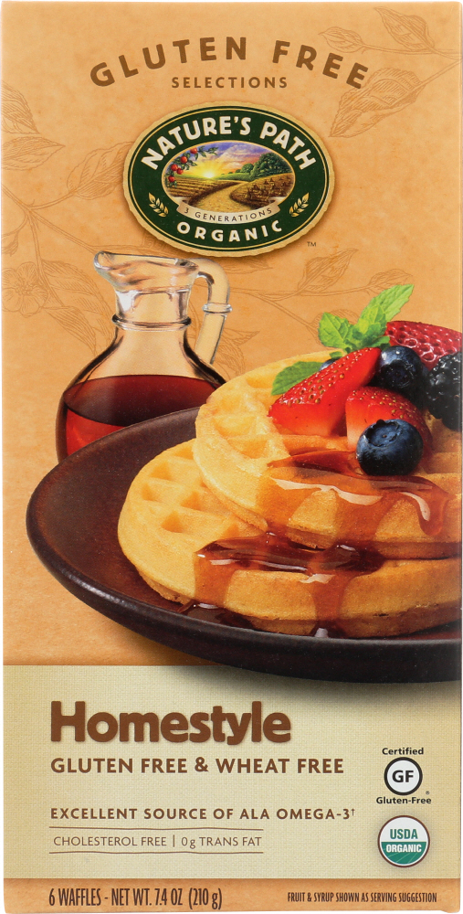 Homestyle Waffles - homestyle