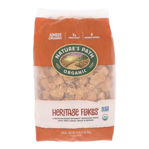  Natures Path Heritage Flake Cereal (6x32 Oz) - 058449770213
