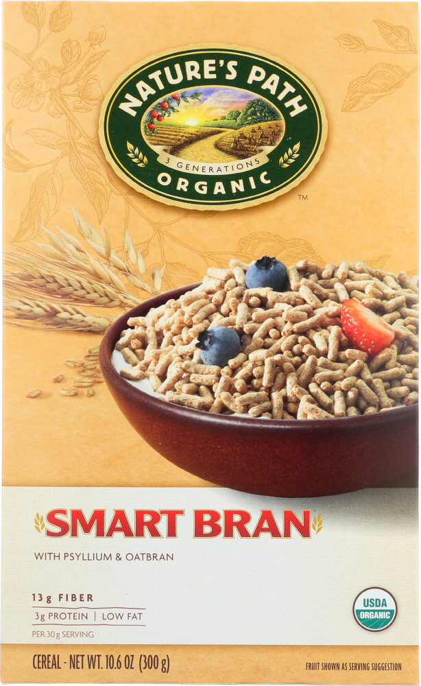 Nature's Path Organic Smart-bran Cereal - Case Of 12 - 10.6 Oz. - 058449771036