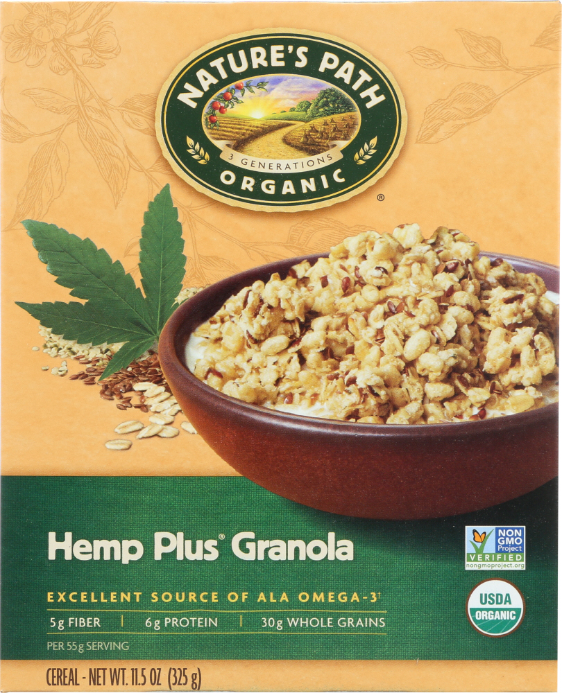  Nature's Path Organic Hemp Plus Granola 11 oz (Pack of 4)4 - 058449890003