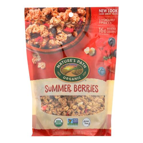 Nature's Path Organic Summer Berries Granola - Case Of 8 - 11 Oz. - 058449890393