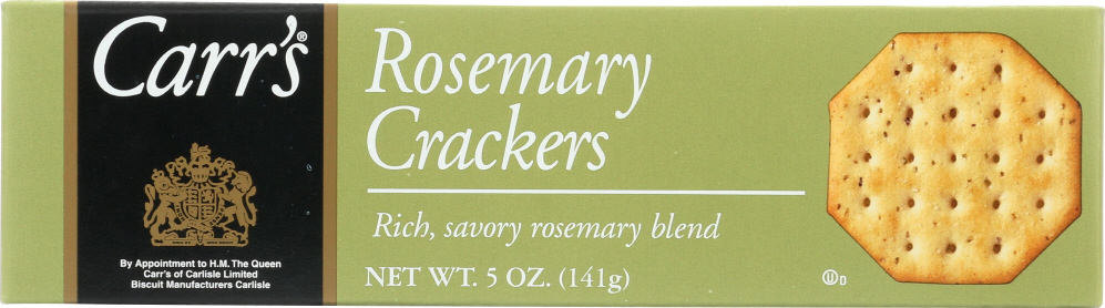 Rich & Savory Rosemary Crackers - 059290208320