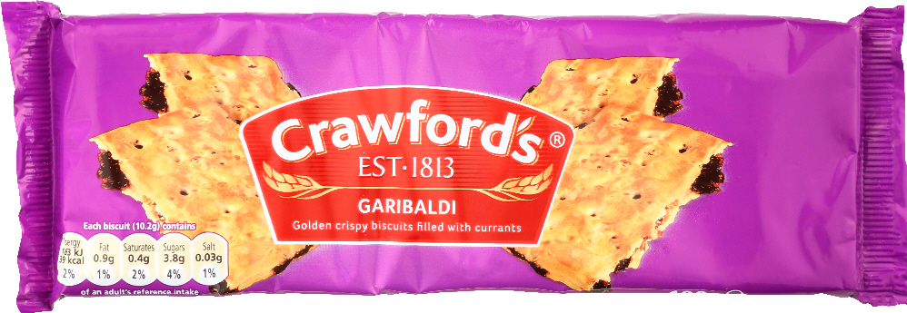 CRAWFORDS: Biscuit Garibaldi, 3.53 oz - 0059290312133