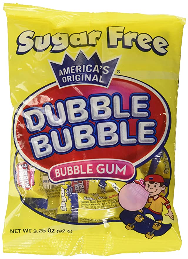 Sugar Free Bubble Gum - 059642130835